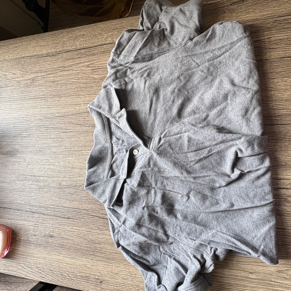 Men's Gray Polo Shirt